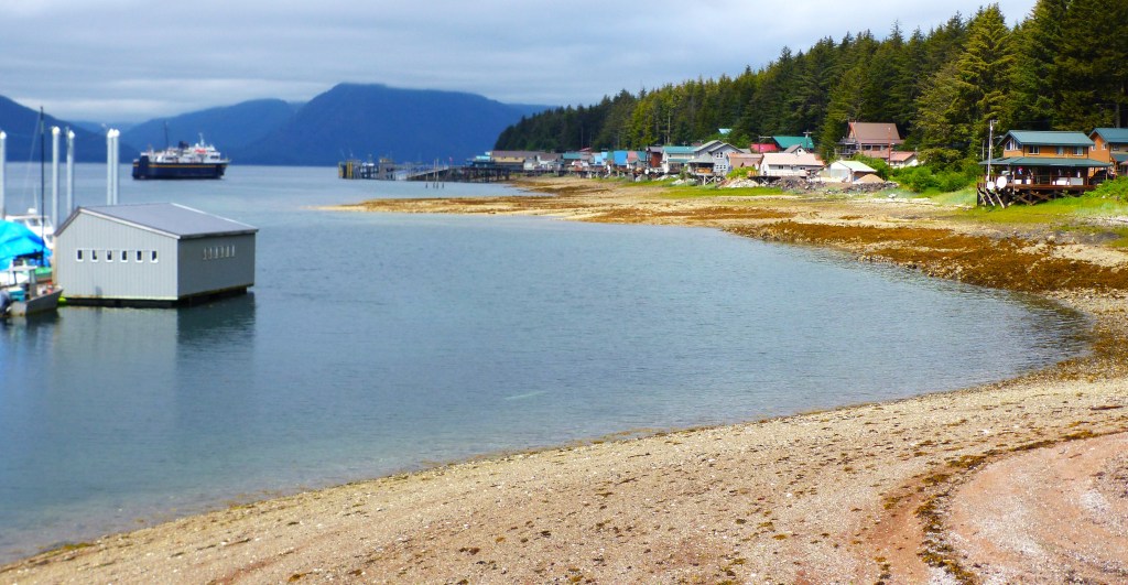 This image has an empty alt attribute; its file name is tenakee-waterfront-june29.jpg